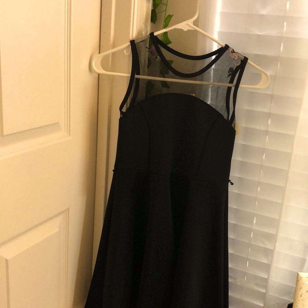 Black formal dress